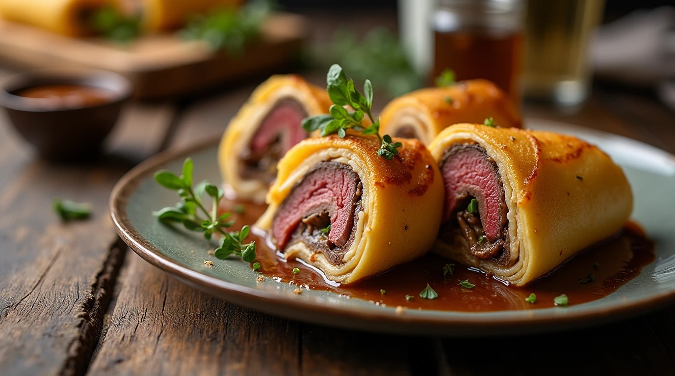 beef wellington crepe recipe