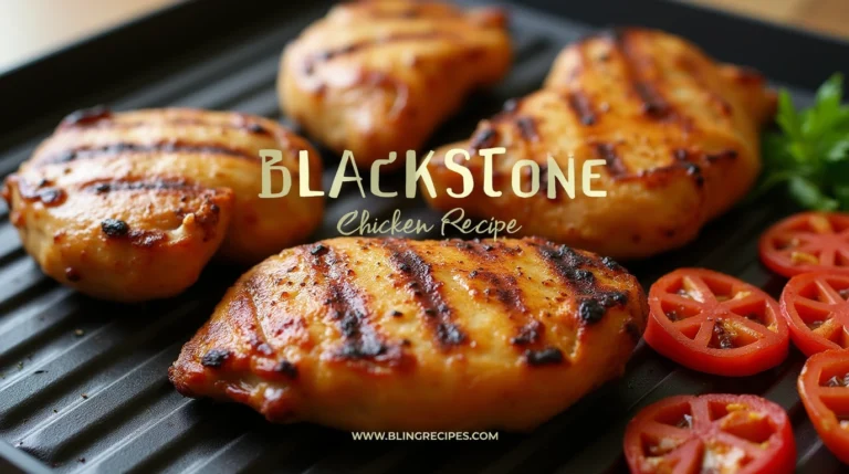 blackstone chicken recipe