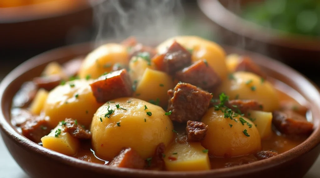 chipped beef flour dumplings potatoes recipe