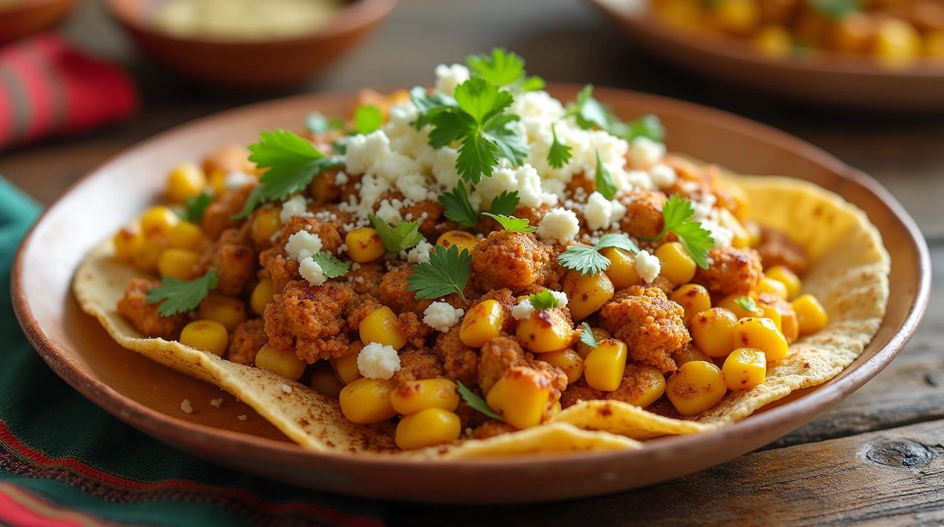 ground chicken mexican corn recipe