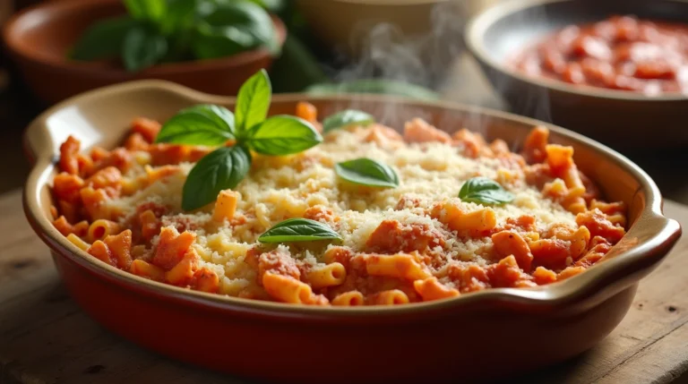 vegetarian baked ziti recipe